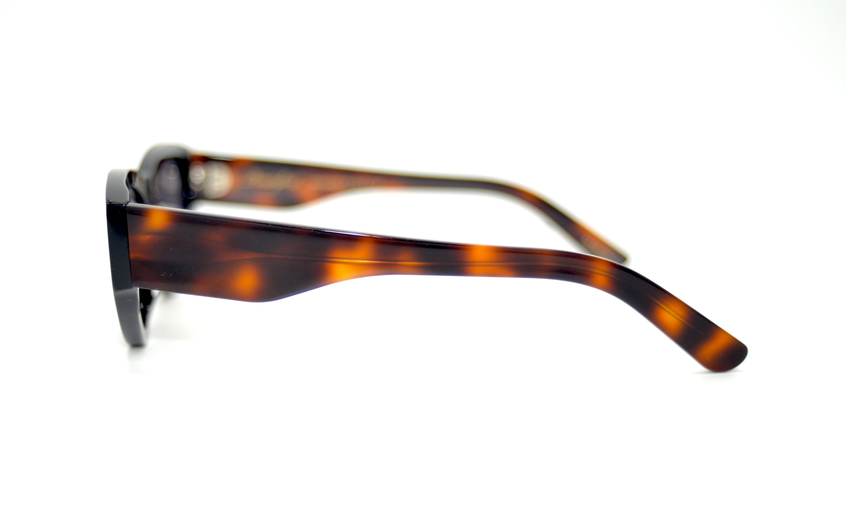 Berenford Sofia Milano Original: handmade Italian sunglasses, side view