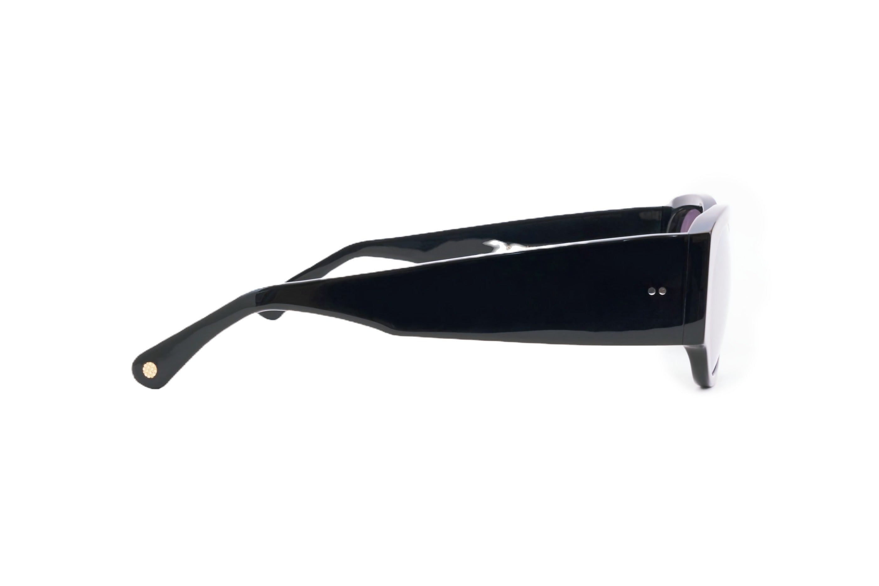 Berenford Skorpios Aristotle Ghiacciaio: handmade Italian sunglasses, detail view