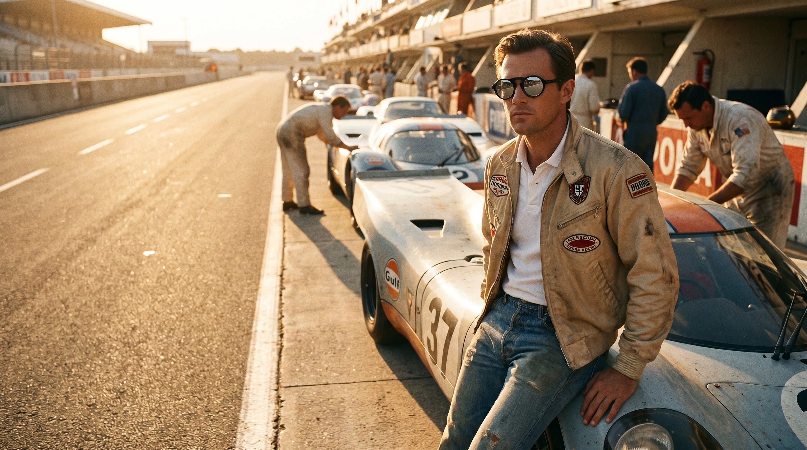 Berenford Air-Yacht Silver Jet: handmade Italian sunglasses, editorial view